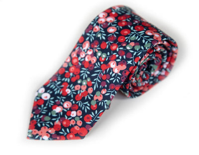 #204 Floral Print Tie
